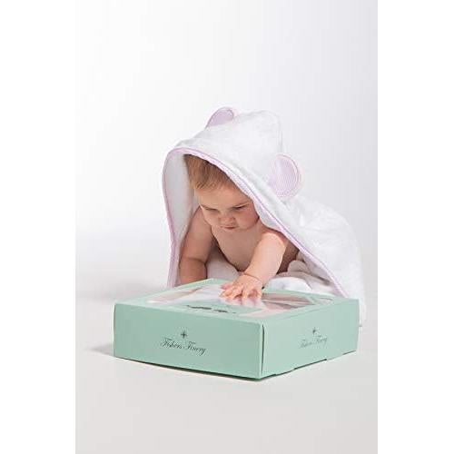 Juego de Toalla con Capucha y Paño de Lavado Fishers Finery Azul