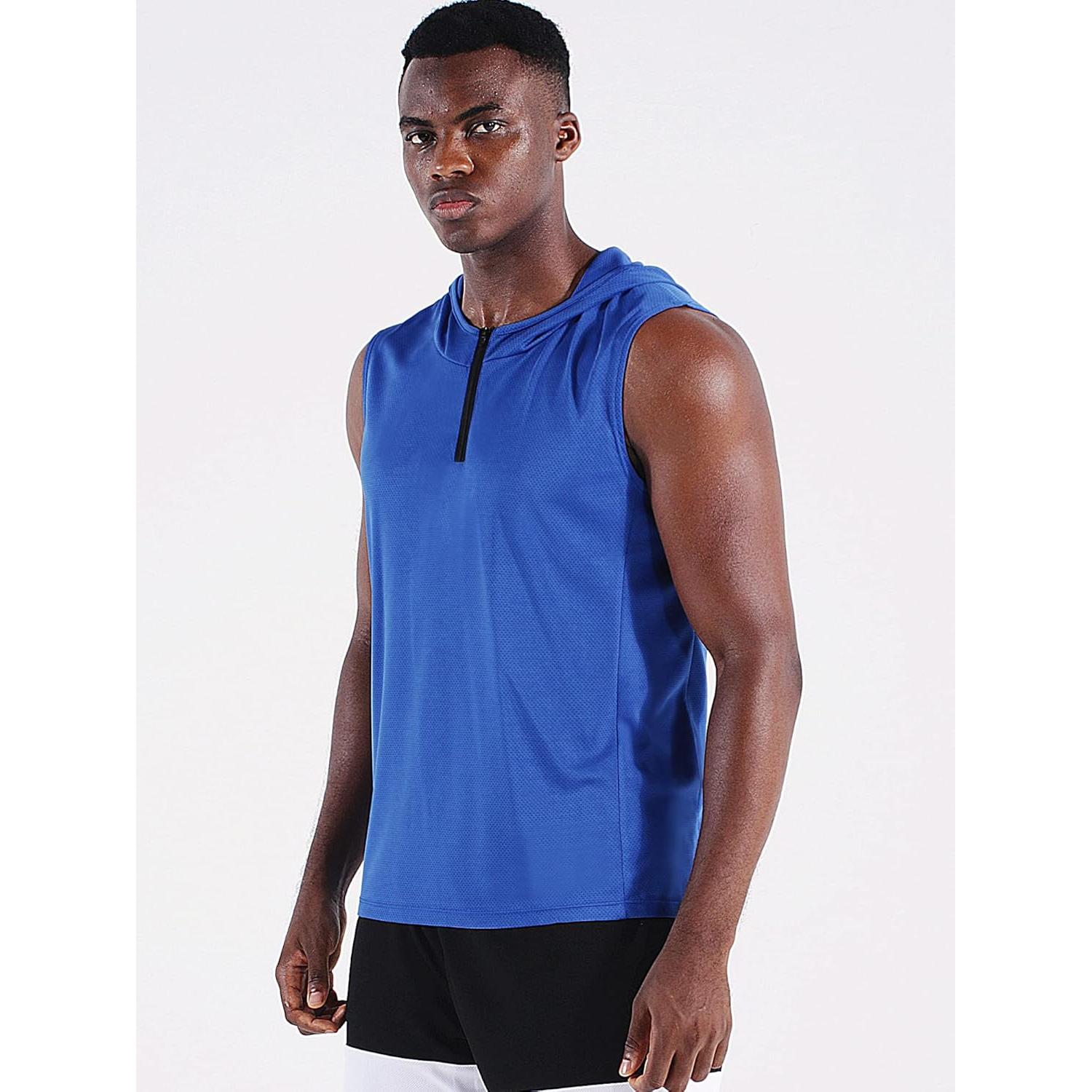 Camisetas sin mangas Neleus para hombres, paquete de 3