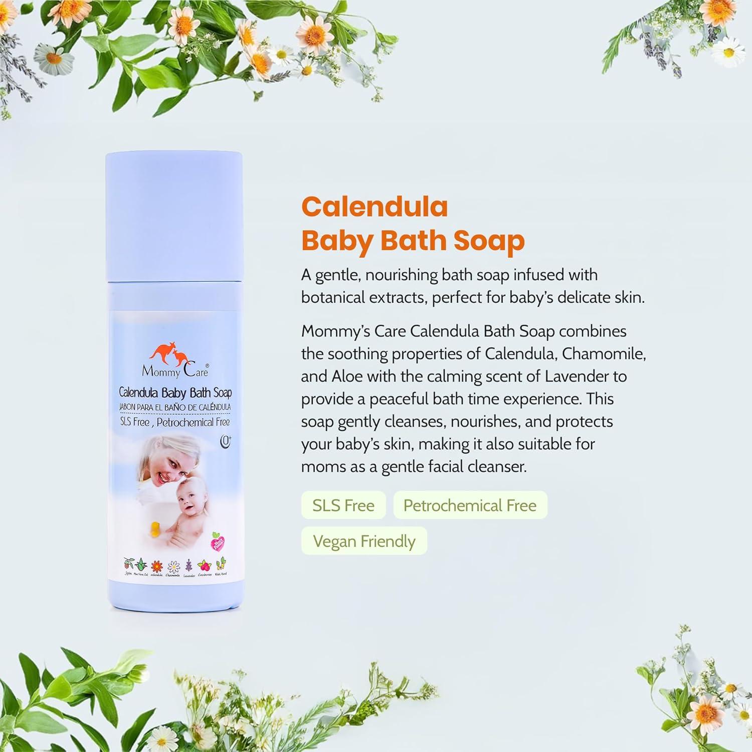 Jabón de Baño para Bebés Mommy Care 400ml - Suave con Calendula