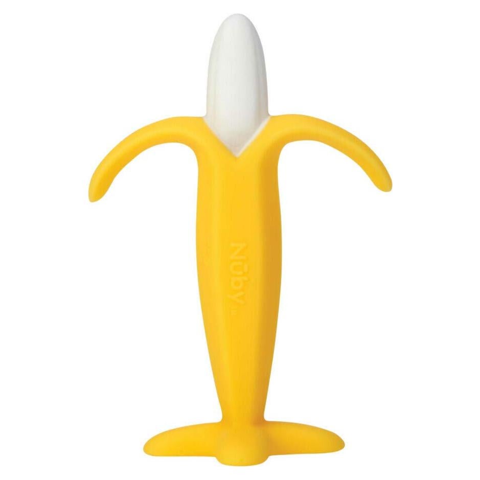 Mordedor Suave Nuby Plátano 12.7 cm Silicona Libre BPA