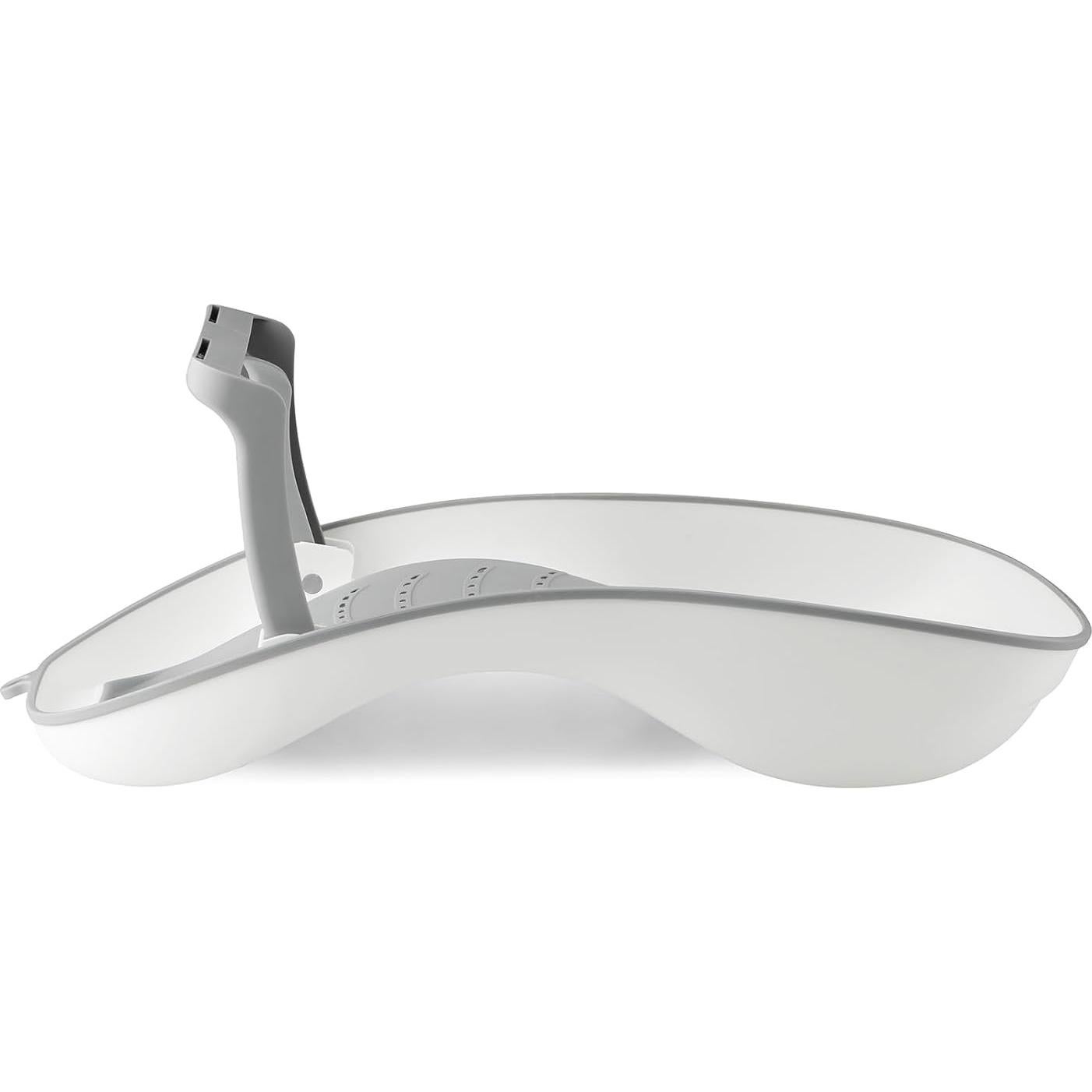 Soporte de Baño PandaEar Plegable para Bebés 0-6 Meses Gris