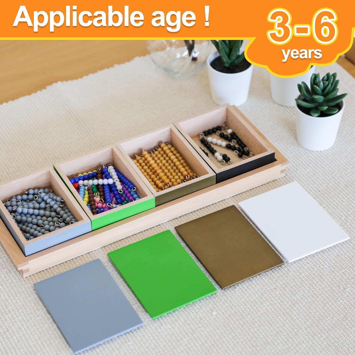 Juego de Snake de Sustracción Montessori Outlet 3-6 Años