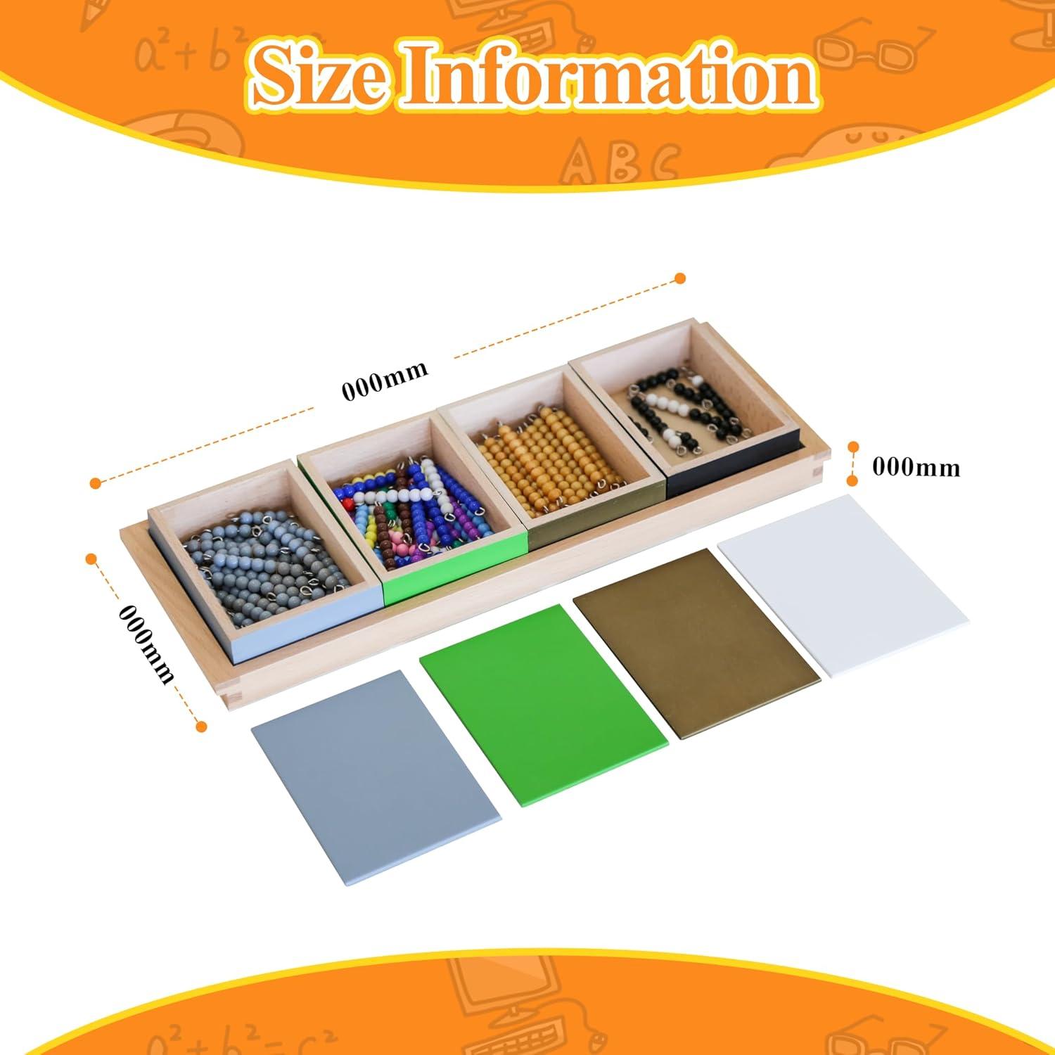 Juego de Snake de Sustracción Montessori Outlet 3-6 Años