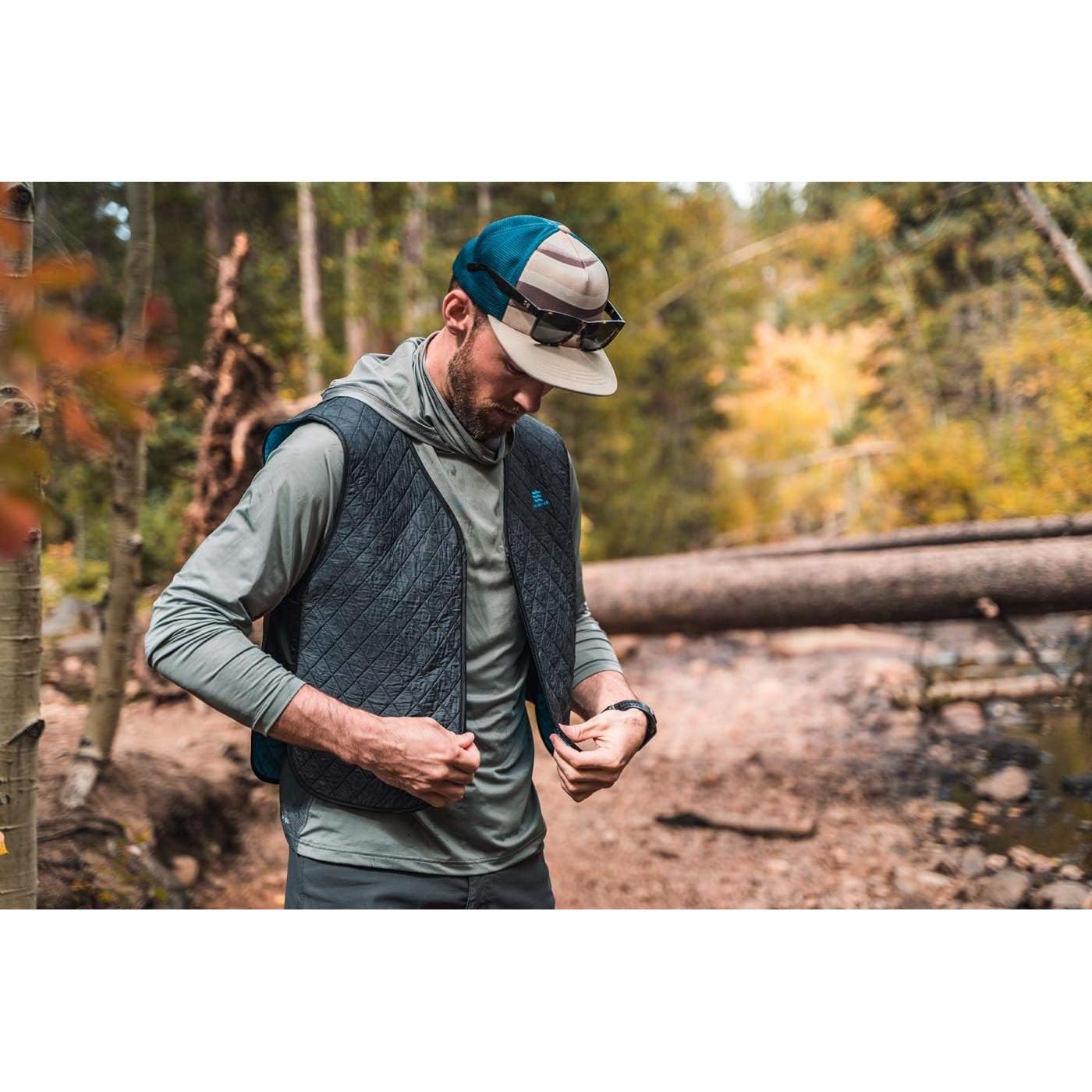 Chaleco Enfriamiento Hidrológico Mujeres Fieldsheer Gris