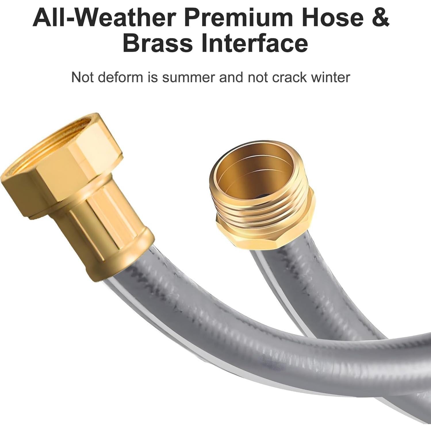 Carrete de Manguera Retráctil PolarcoForgeco 19.81 m Gris