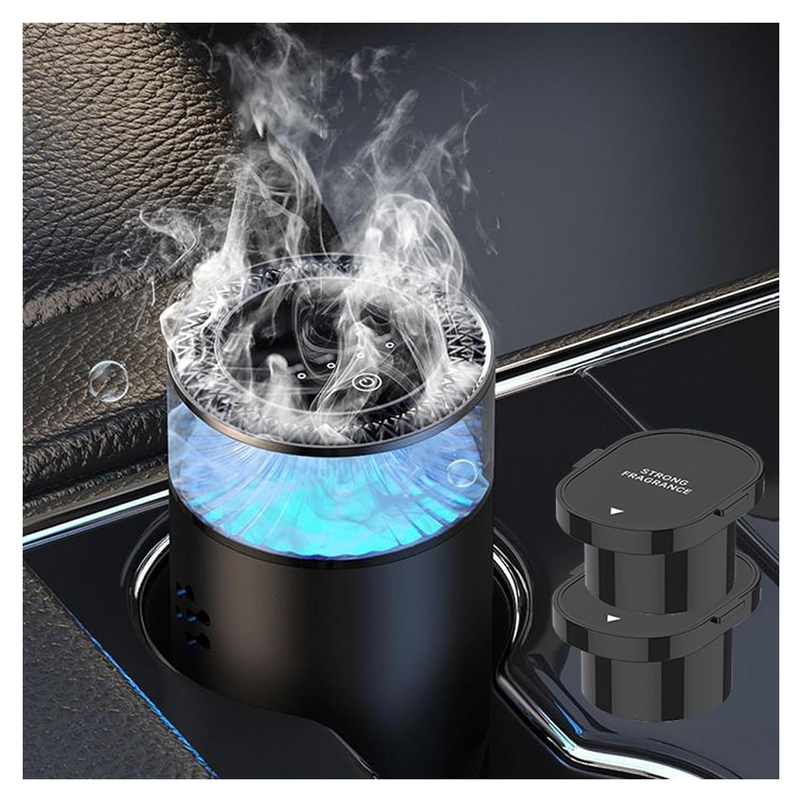 Difusor de Ambientador de Aire para Auto TAGYSH Negro Inteligente