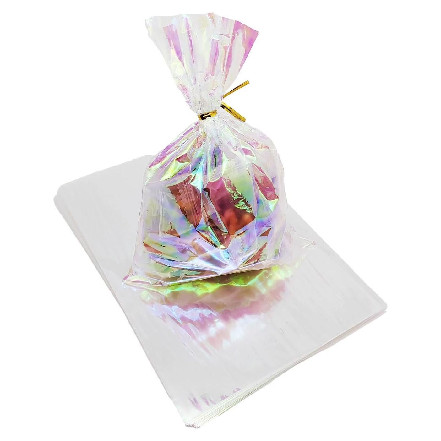 Bolsas de Celofán Iridiscentes CC Zona de Maravillas 50 Pcs 15x22 cm