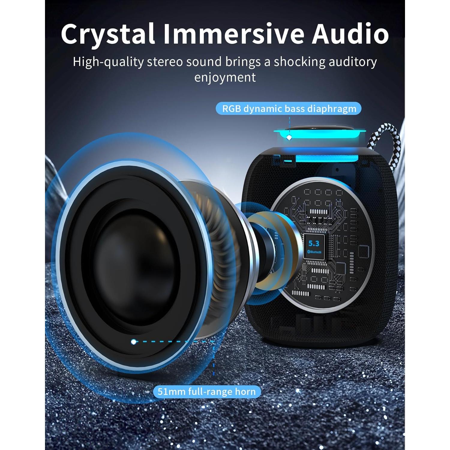 Altavoz Bluetooth Oraolo BS01 Portátil Impermeable 15W 30H