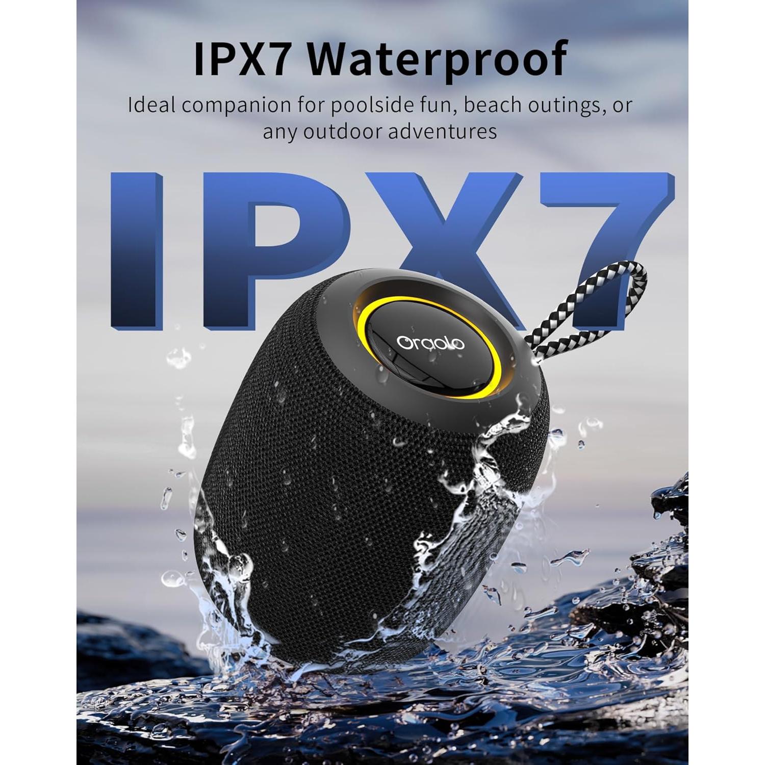 Altavoz Bluetooth Oraolo BS01 Portátil Impermeable 15W 30H