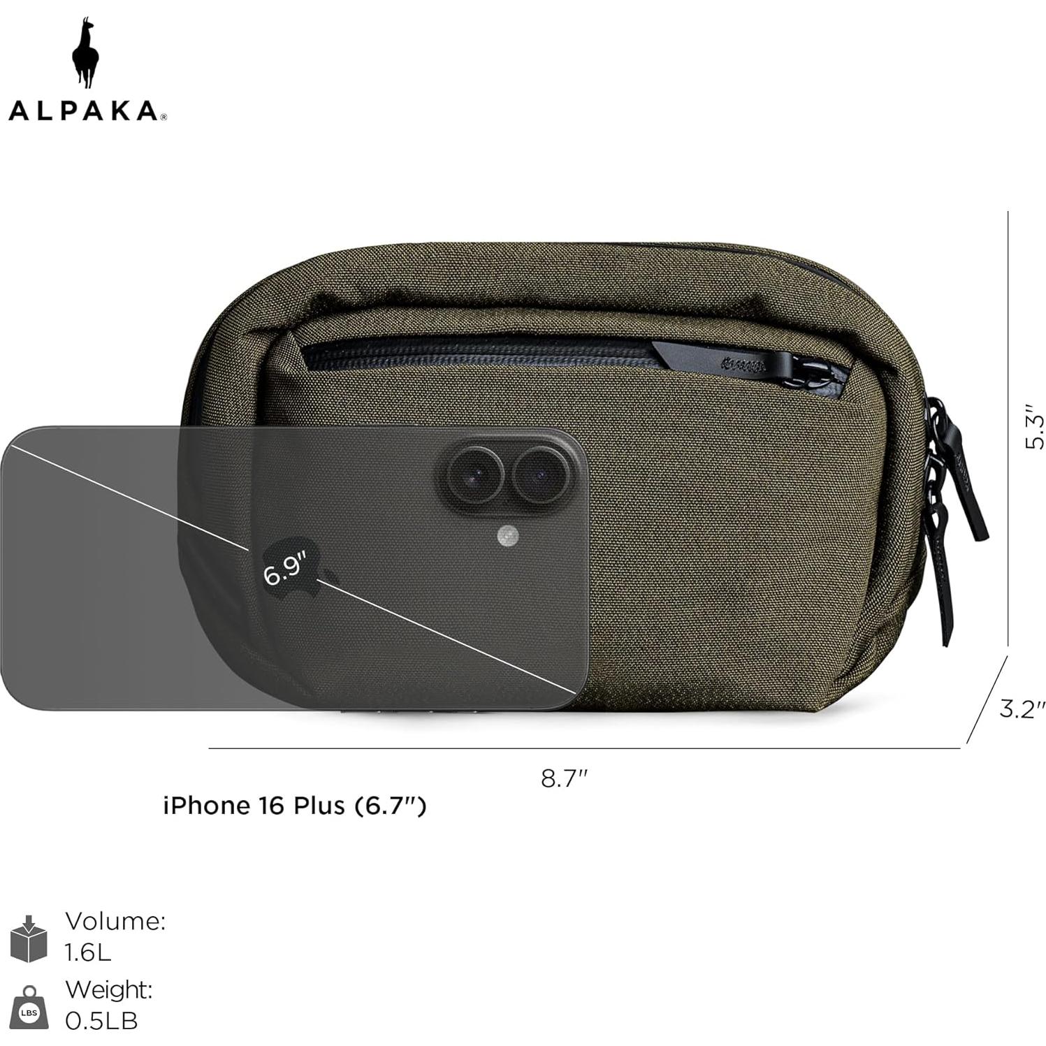 Bolsa de Mensajero Compacta ALPAKA Go Sling Nano 1.6L