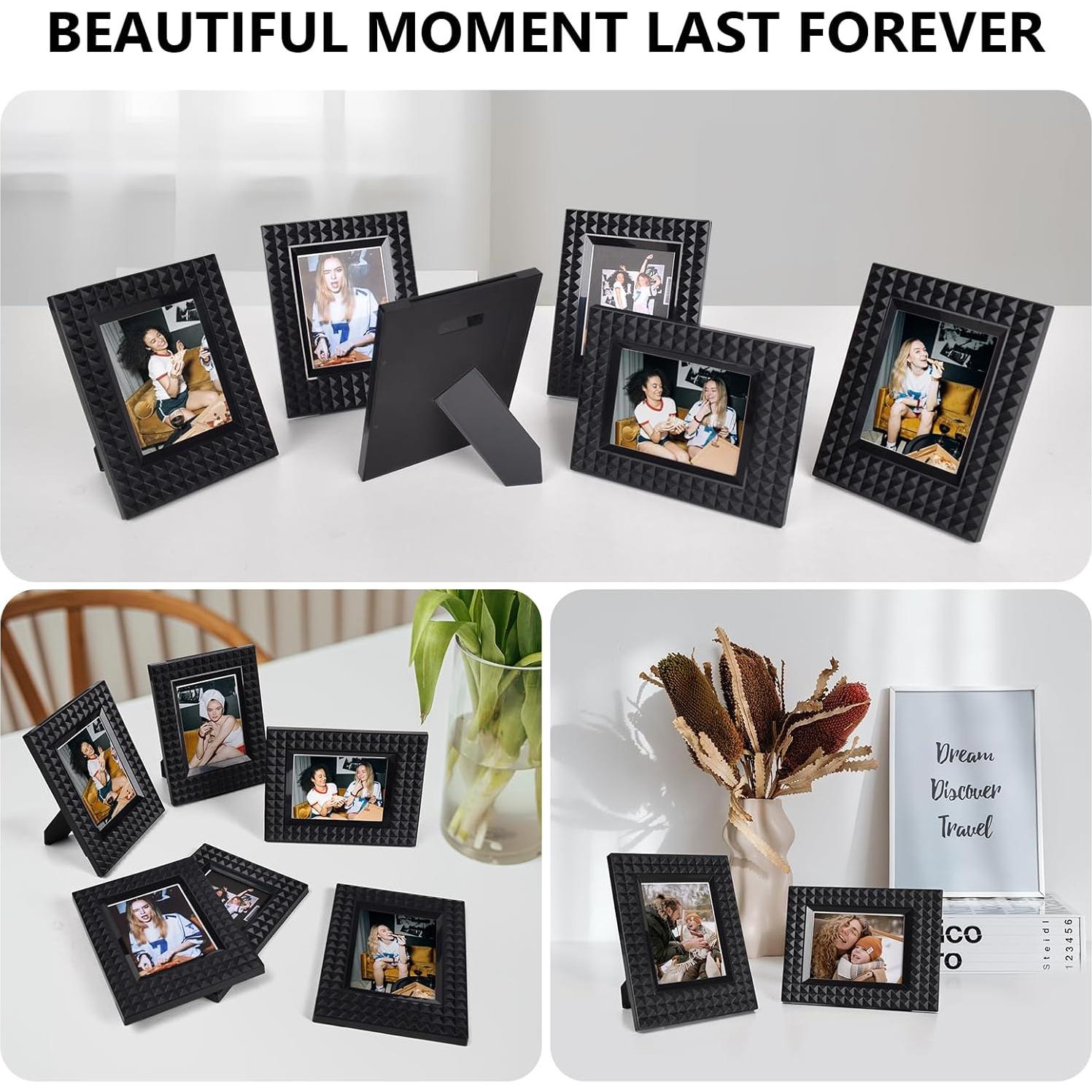 Set de 6 Marcos de Fotos Mini 2x3 HIYQIN para Instax