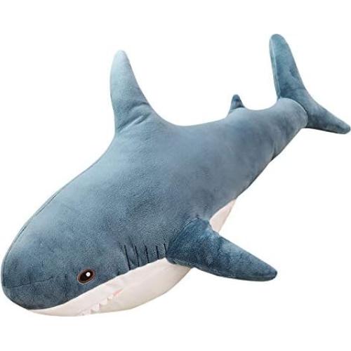 Tiburón de Peluche Grande XIAOHONG 76 cm Suave y Realista