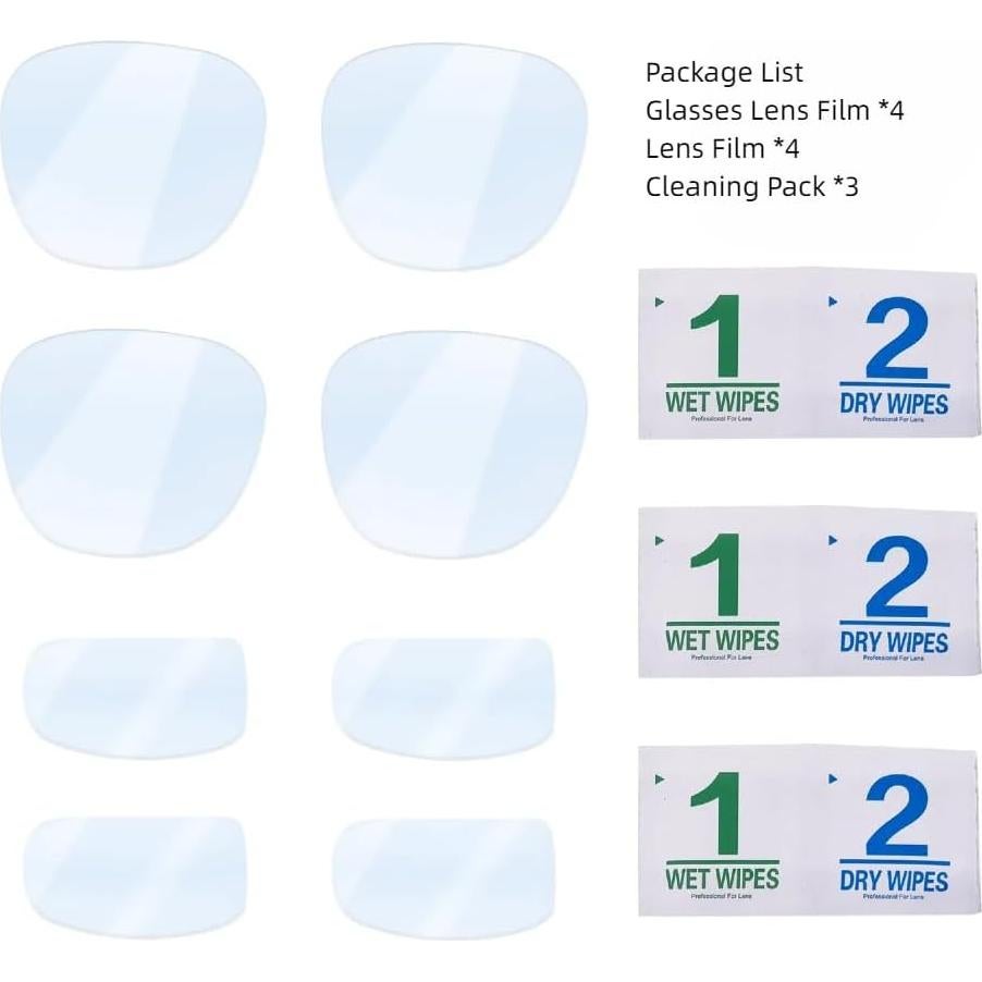 Películas Protectores de Lente XREAL One / Air 2 Pro - 4 Unidades