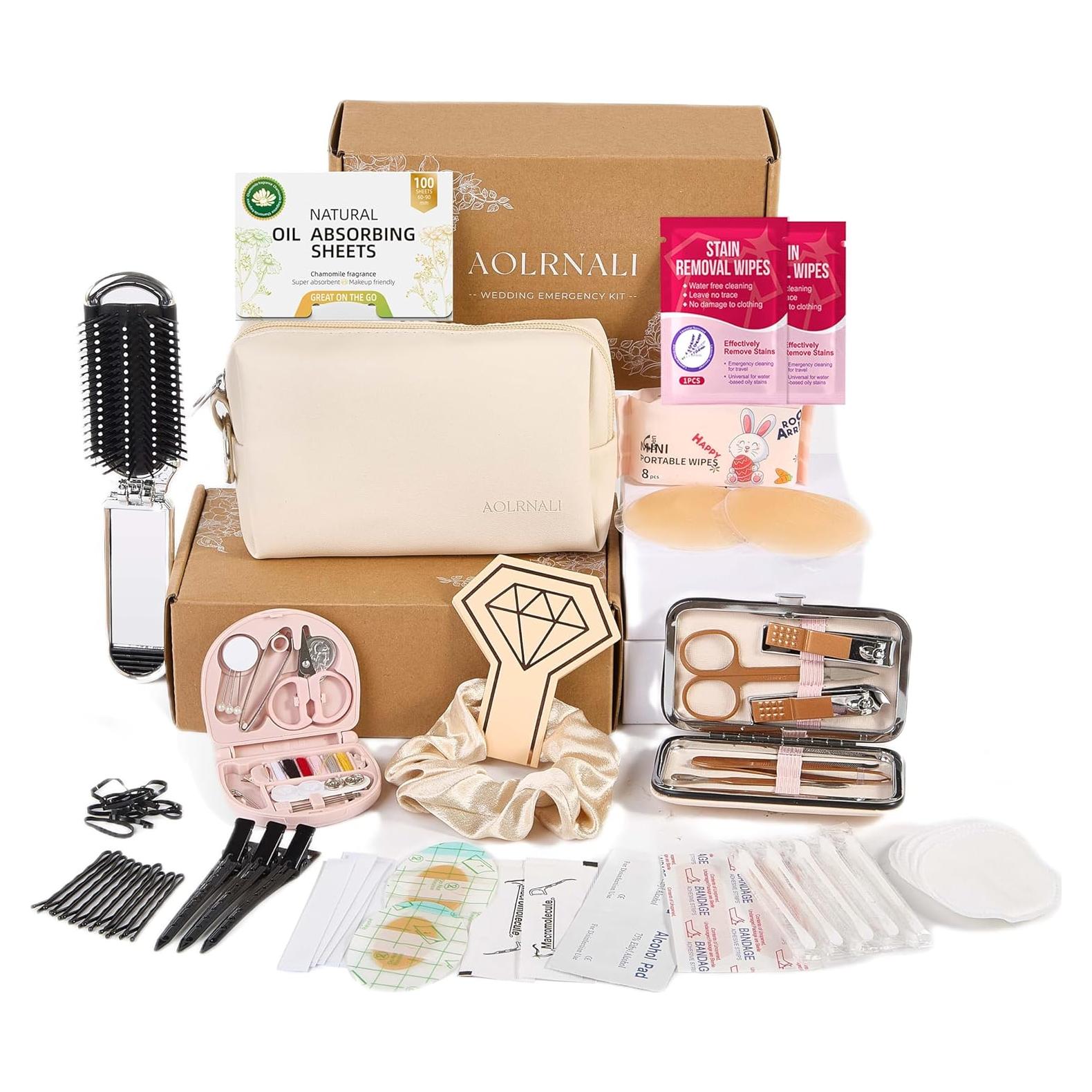Kit de Emergencia Nupcial AOLRNALI para Bodas - 31 Esenciales