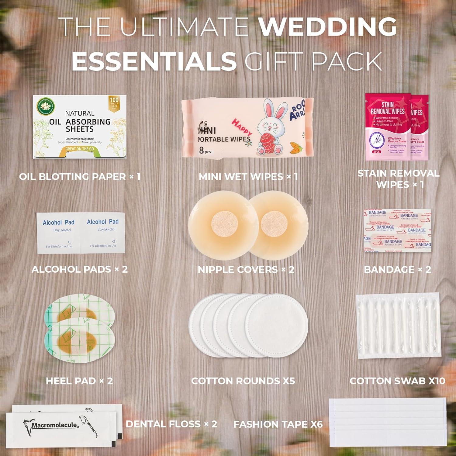 Kit de Emergencia Nupcial AOLRNALI para Bodas - 31 Esenciales