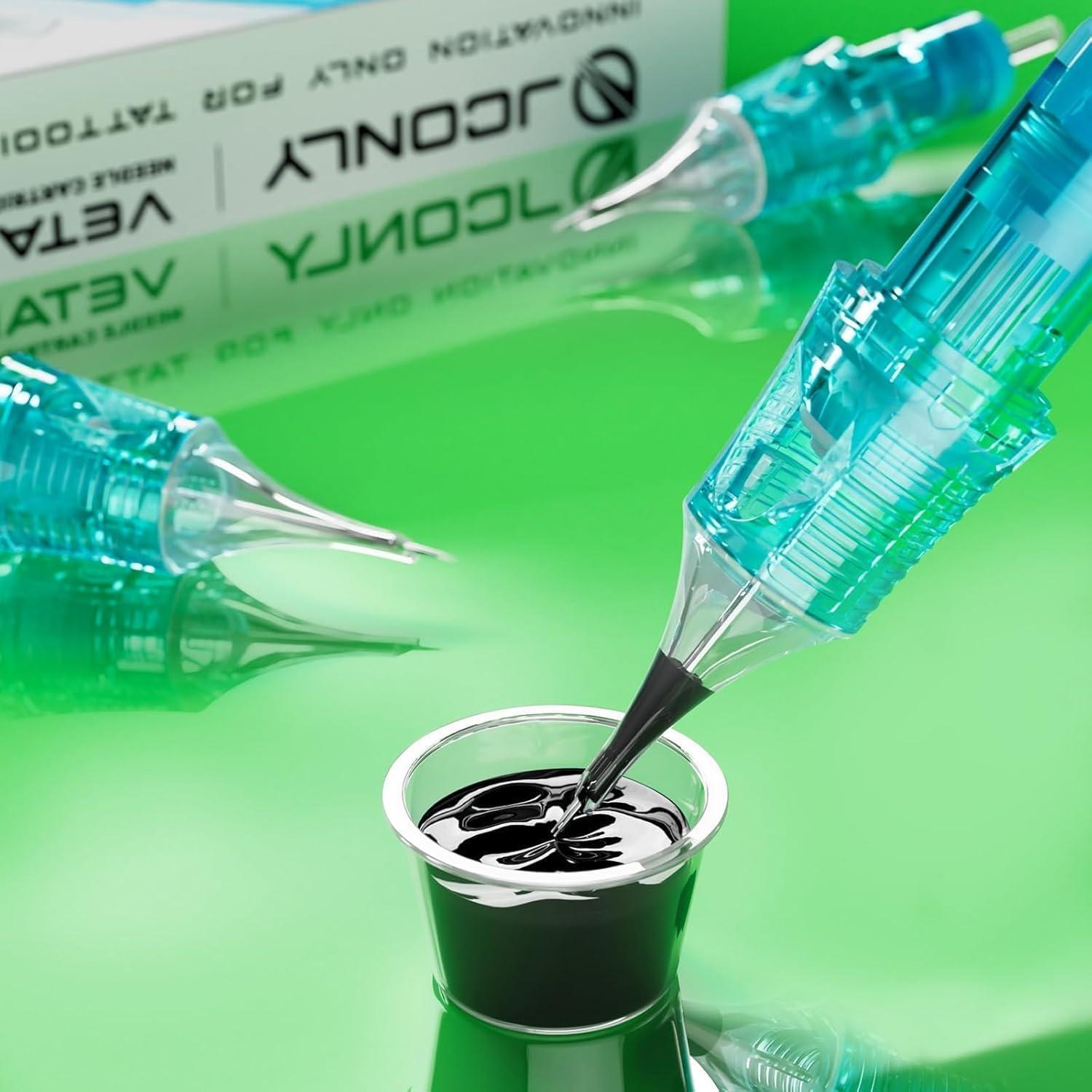 Agujas de Cartucho Vetar Tattoo Jconly - Paquete de 20 Piezas