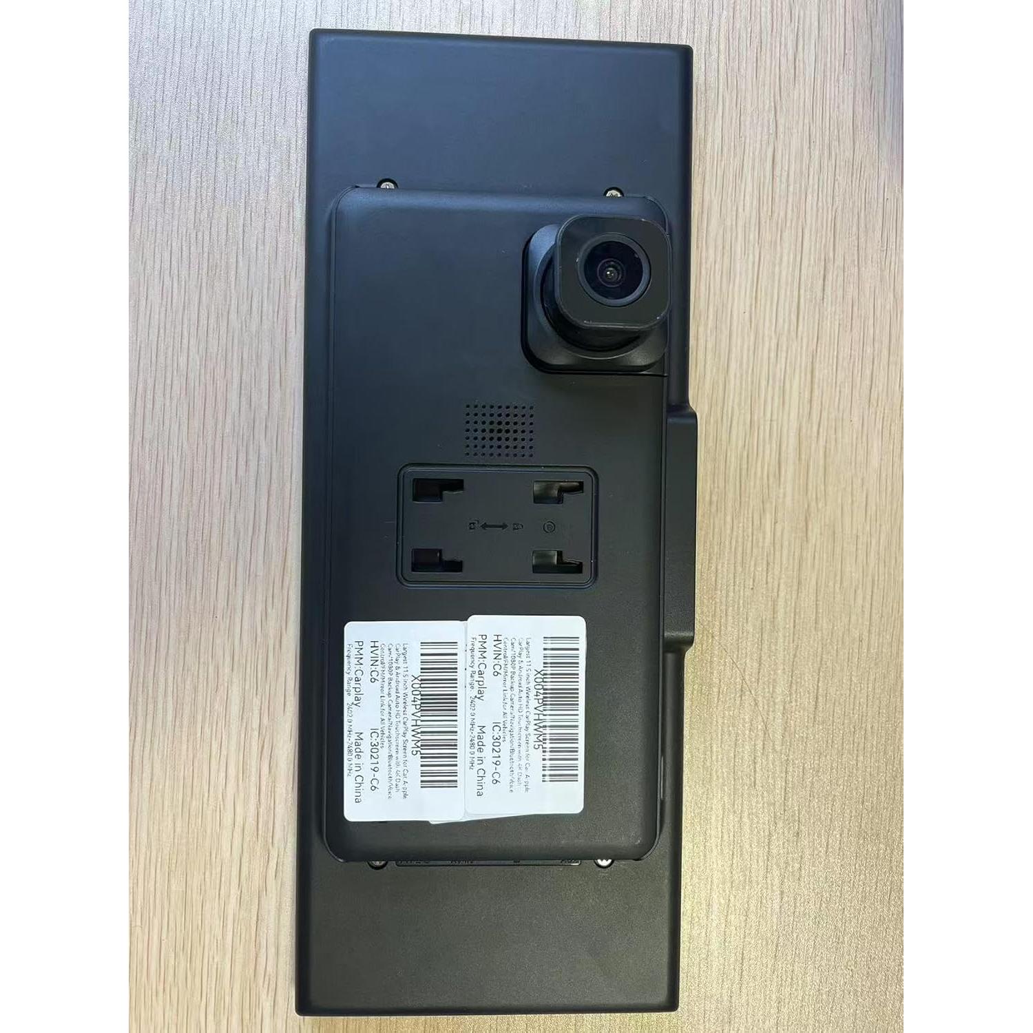 Pantalla Inalámbrica CarPlay 29.21 cm Leadtree con Cámara 4K