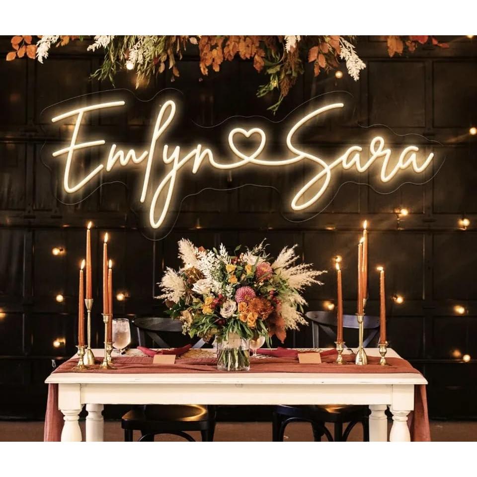 Letrero de Neón Personalizado LED Raniya 76.2x18.3 cm