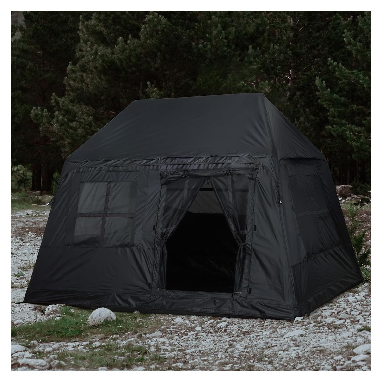 Carpa Inflable para Camping StableEase 4 Personas Impermeable