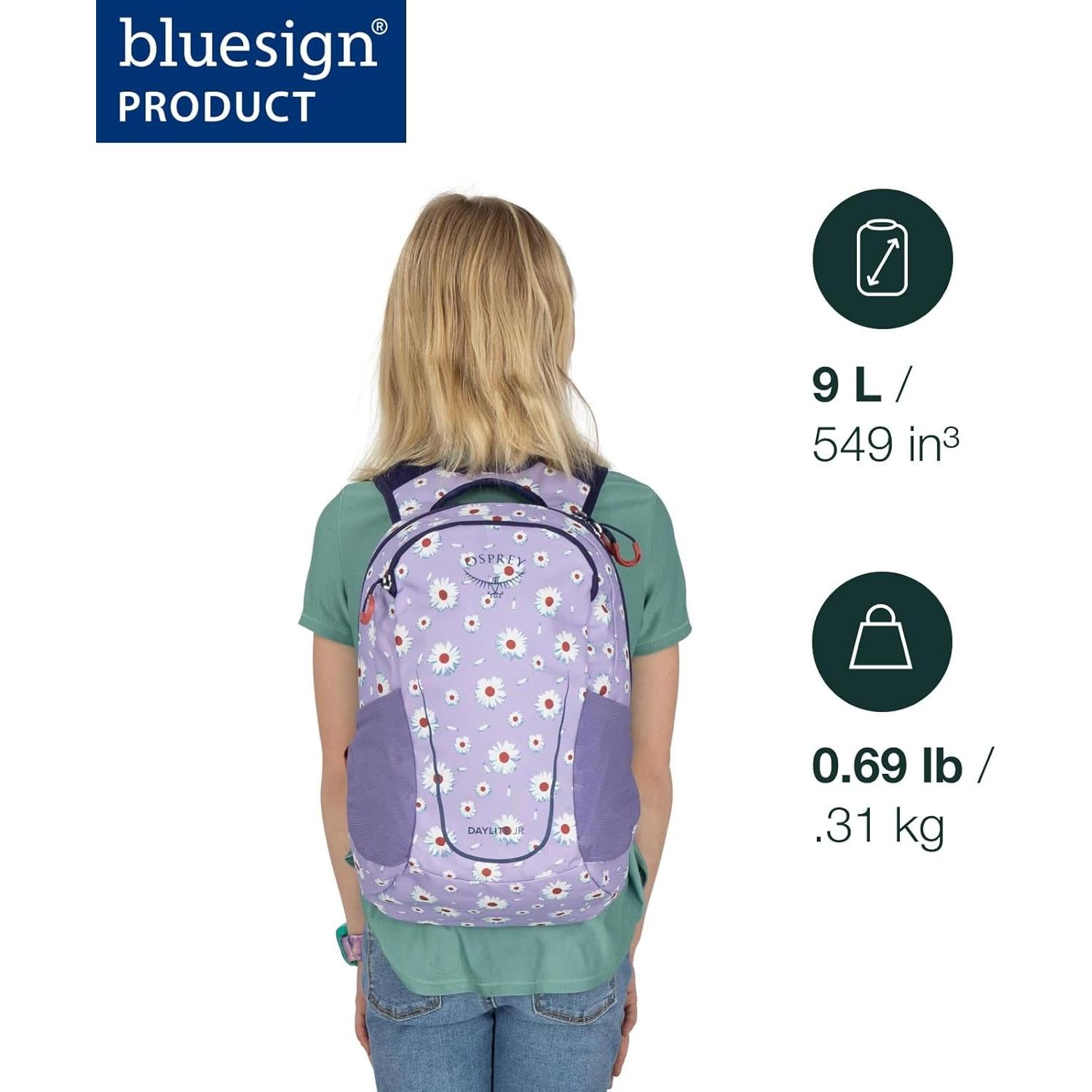 Mochila Osprey Daylite Jr. Niños Azul Alpino 9L