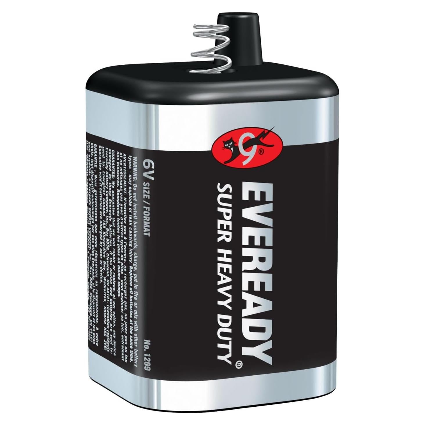 Batería 6V Super Pesada Eveready - 1 Cuenta
