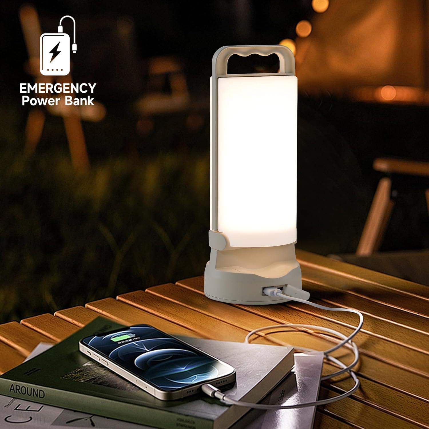 Linterna de Camping LED Solar Oneluner 5000mAh Impermeable