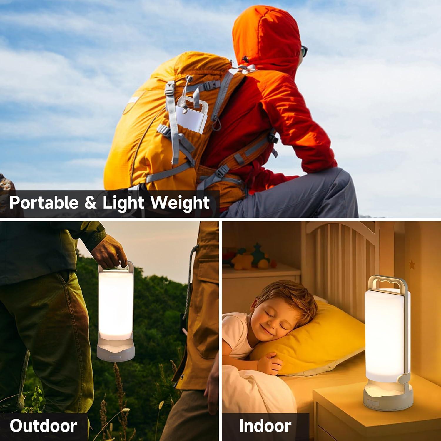 Linterna de Camping LED Solar Oneluner 5000mAh Impermeable