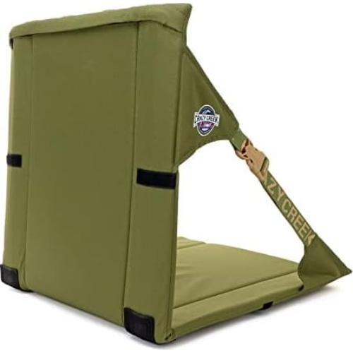 Silla Original Crazy Creek Verde Militar Plegable 0.45 kg