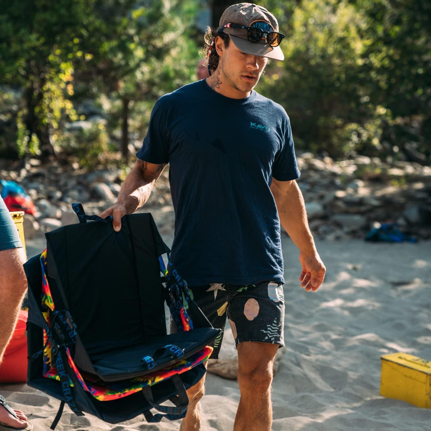 Silla Original Crazy Creek Verde Militar Plegable 0.45 kg