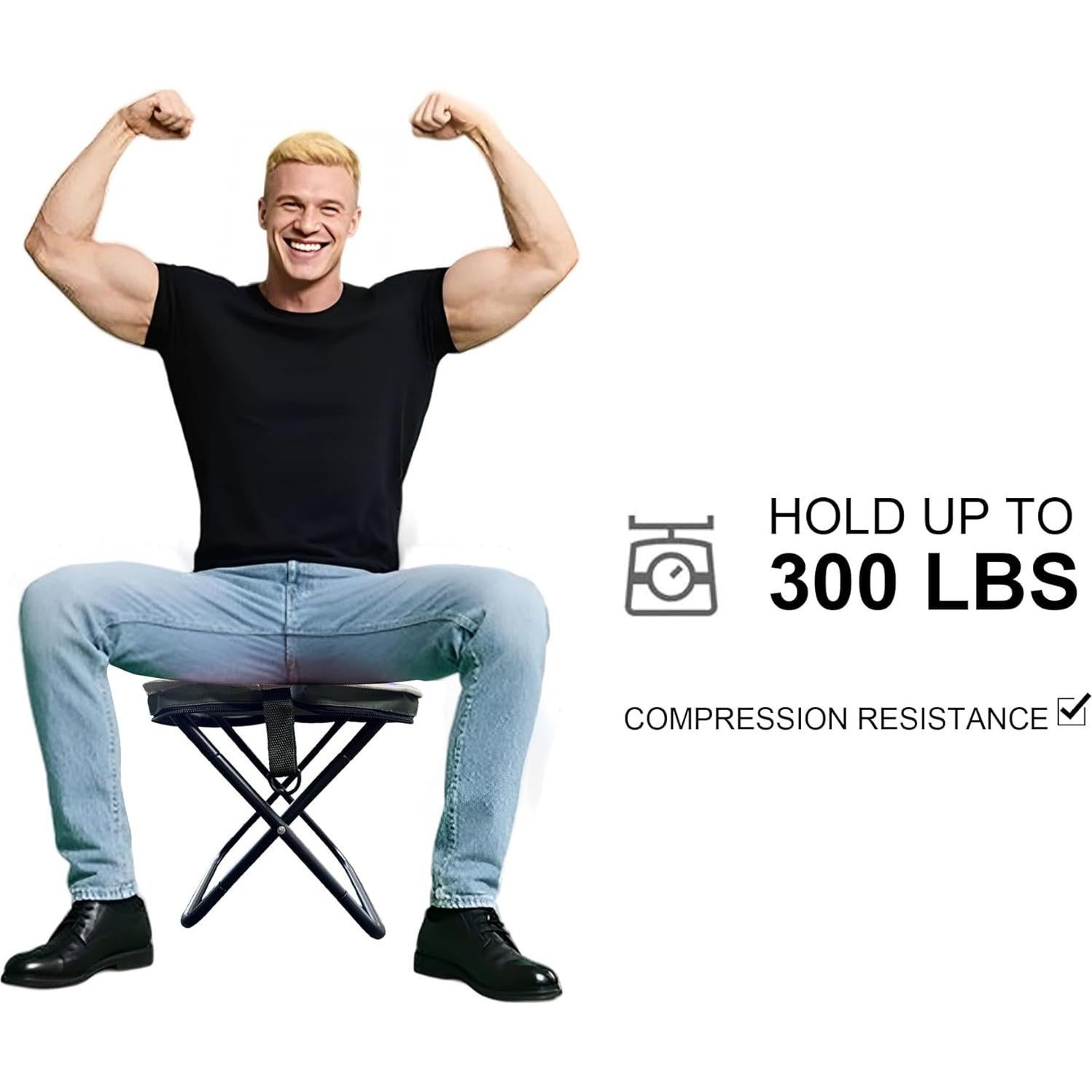 Taburete Plegable KCTXIPE Atrovirens 0.45 kg para Exterior