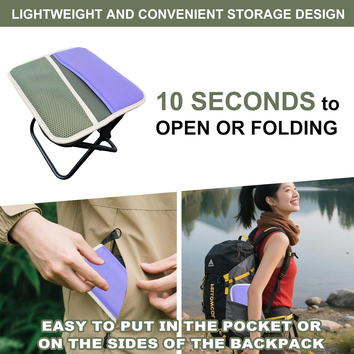 Taburete Plegable KCTXIPE Atrovirens 0.45 kg para Exterior