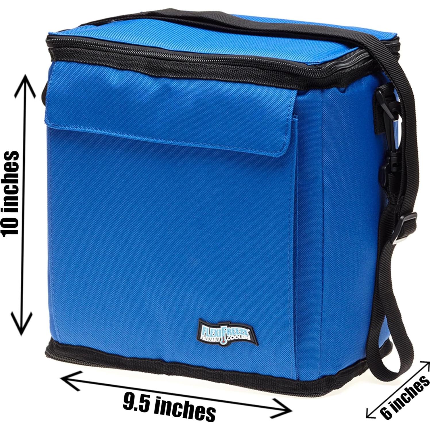 Enfriador de Latas FlexiFreeze 12 Latas Azul Refrigeraible