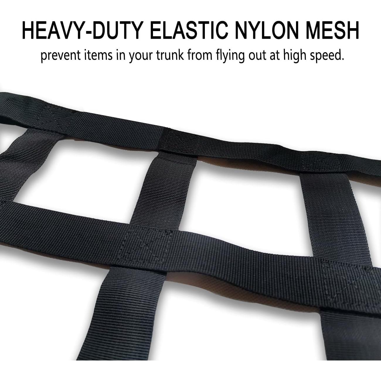 Red de Carga para Jeep Wrangler ROMASO - Alta Resistencia Negra