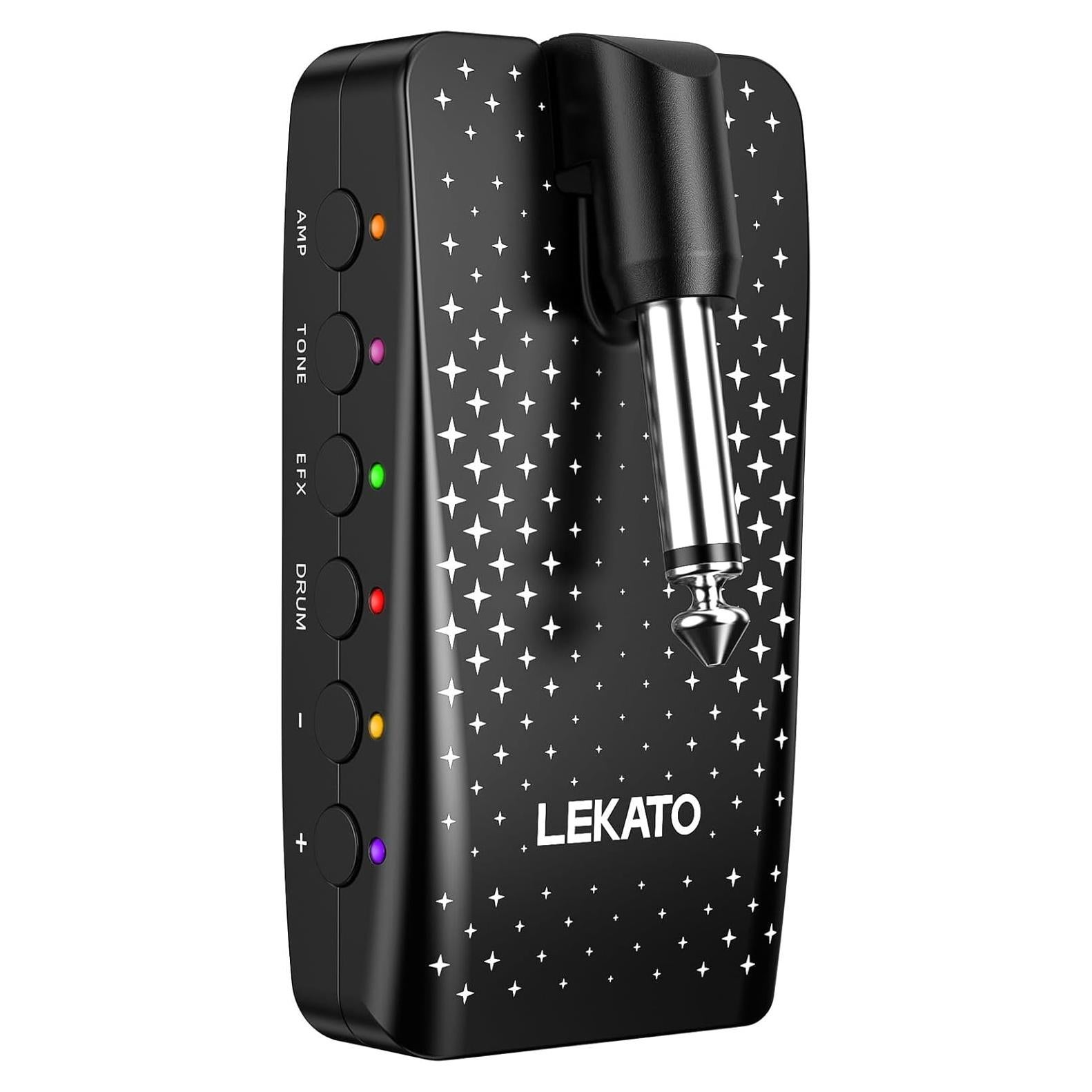 Amplificador de Auriculares LEKATO EP-01 para Guitarra Eléctrica y Bajo