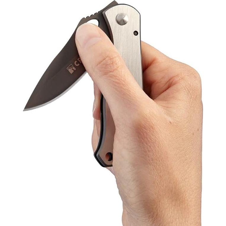 Cuchillo Plegable CRKT Pazoda 6480 Acero Inoxidable 66.68 mm