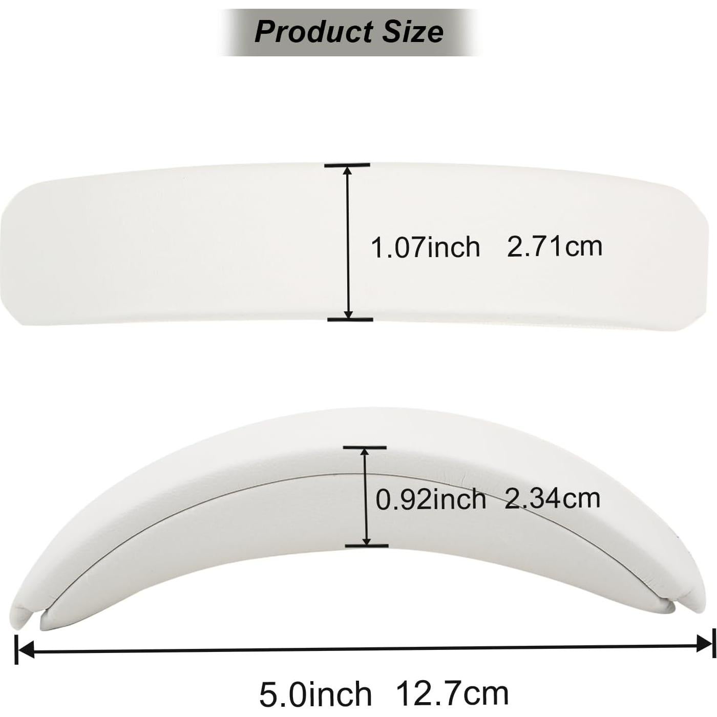 Almohadilla de cabeza de reemplazo Earrock para Bose QC35 QC45 Beige