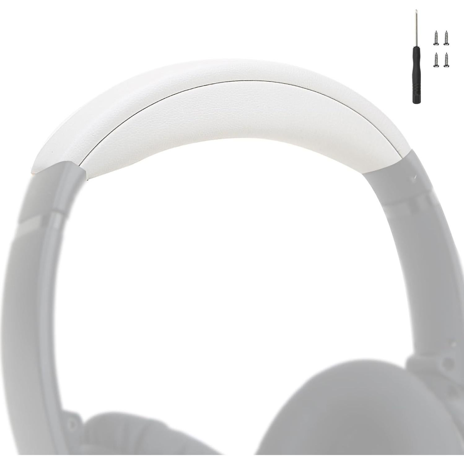 Almohadilla de cabeza de reemplazo Earrock para Bose QC35 QC45 Beige