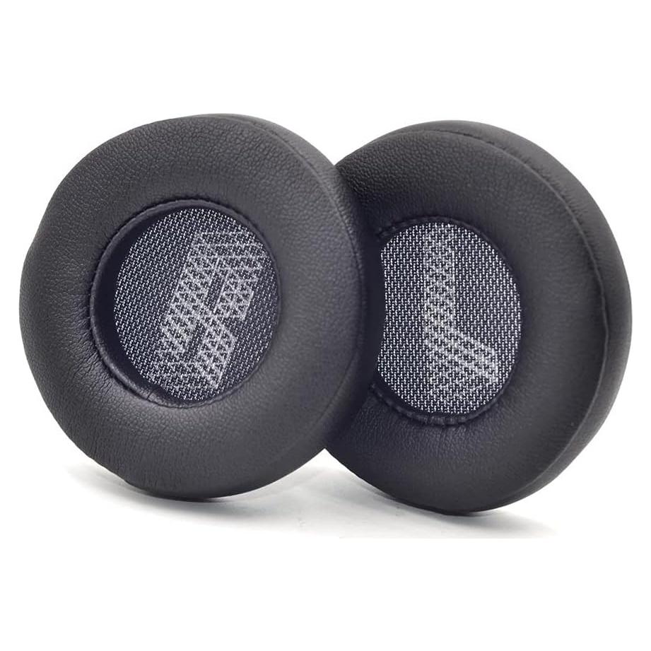 Replacement Earpads Protein Leather Ear Pads Cushions Cover Repair Parts Compatible with JBL Live 400BT Live 460NC On-Ear Wireless Headphones (Black)