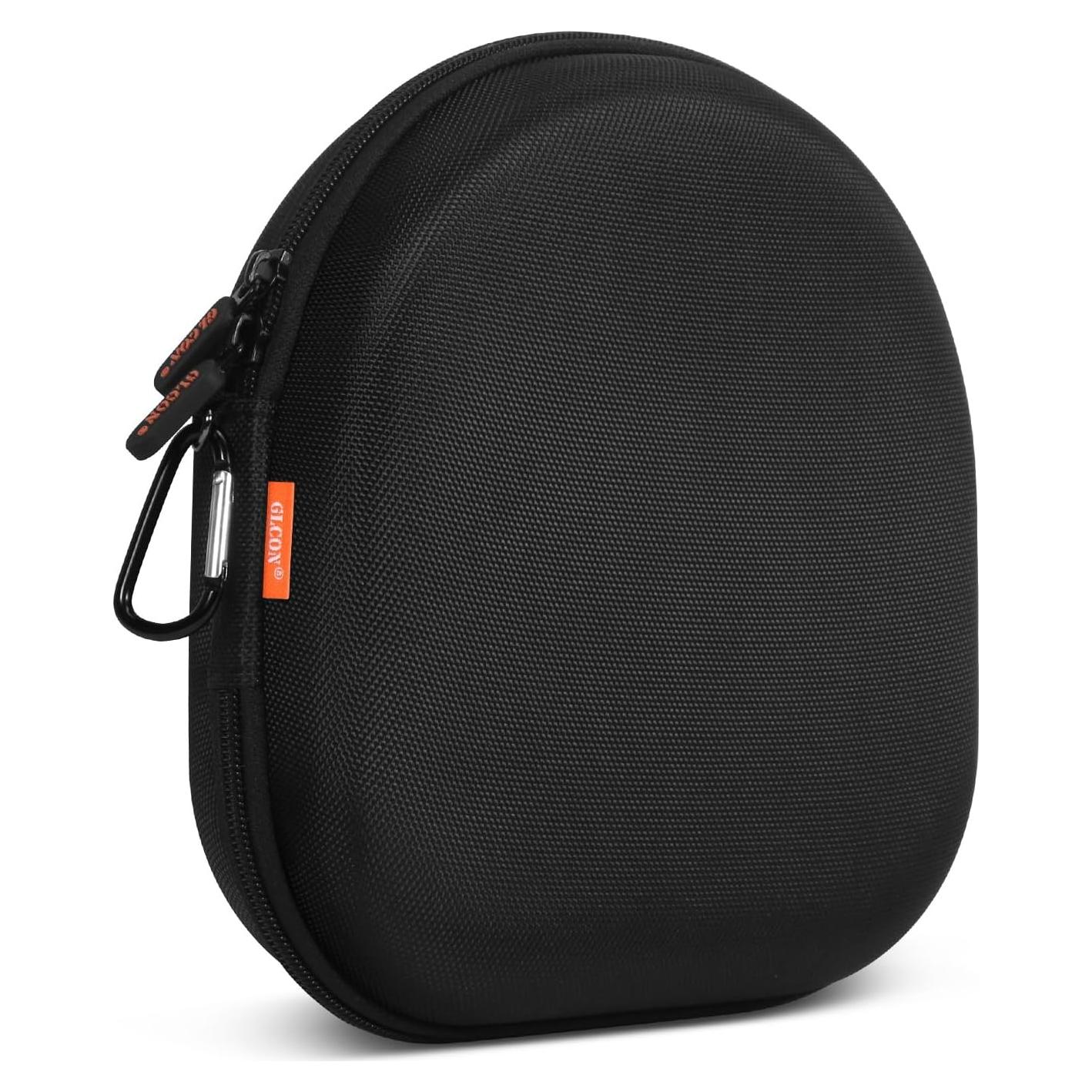 Funda Dura para Auriculares GLCON Negra Universal 22.1x21.1cm