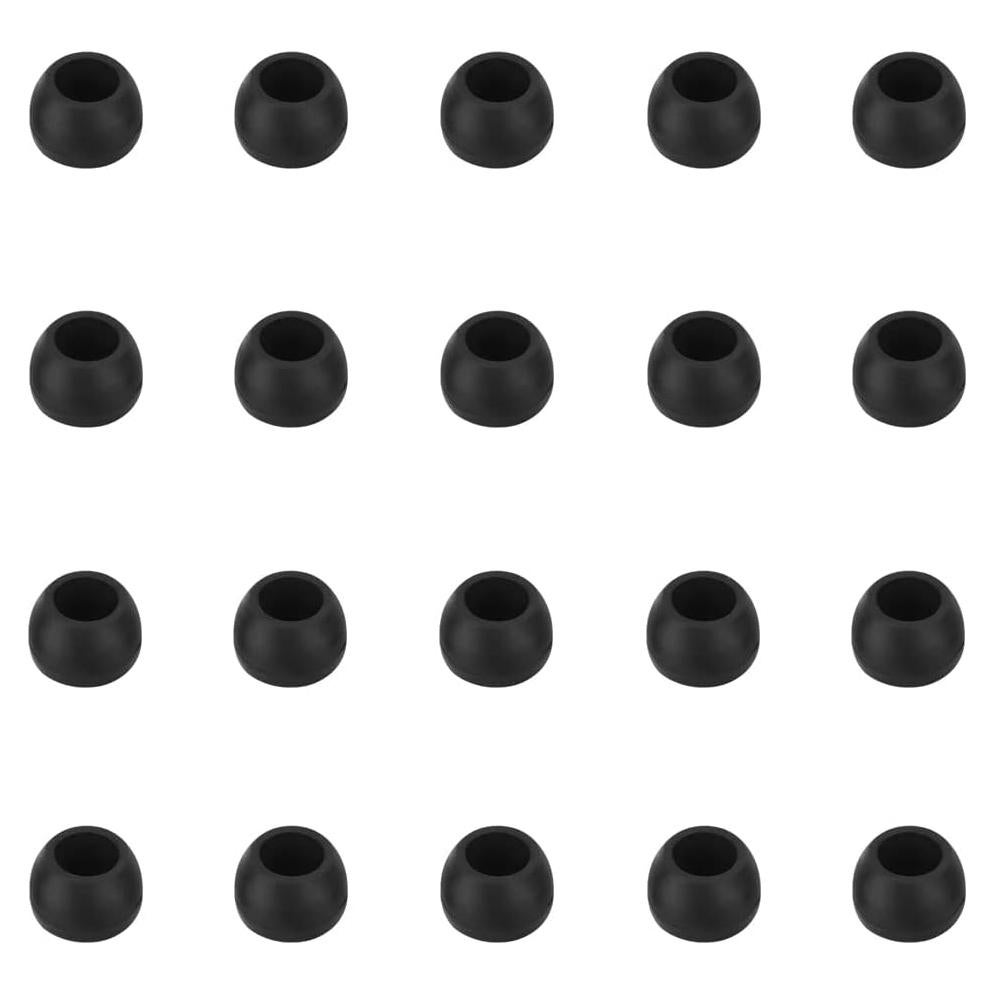 Consejos de Silicona para Auriculares In-Ear WKYMY - 10 Pares Negros