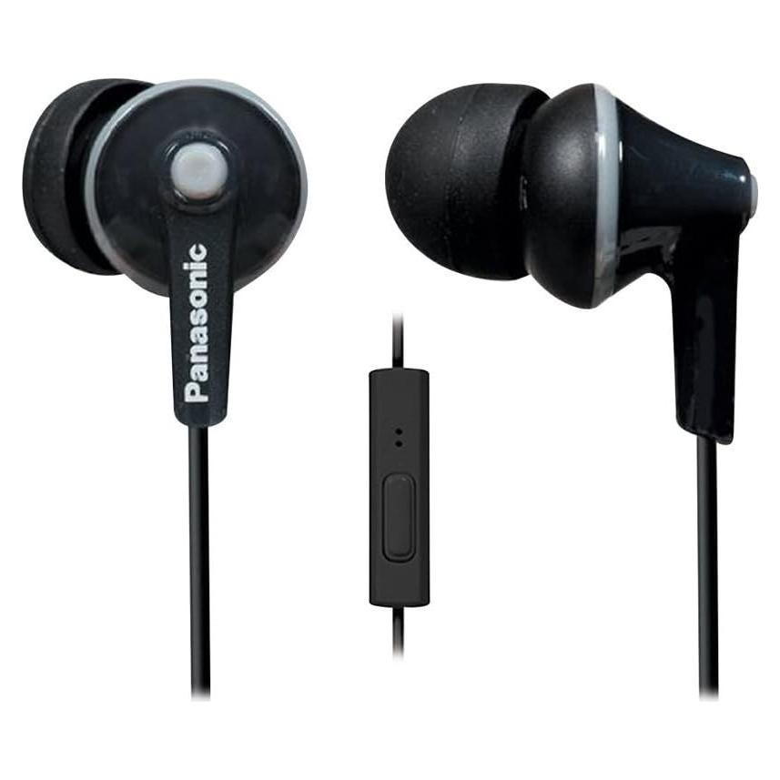 Auriculares con cable Panasonic ErgoFit RP-TCM125-K Negro