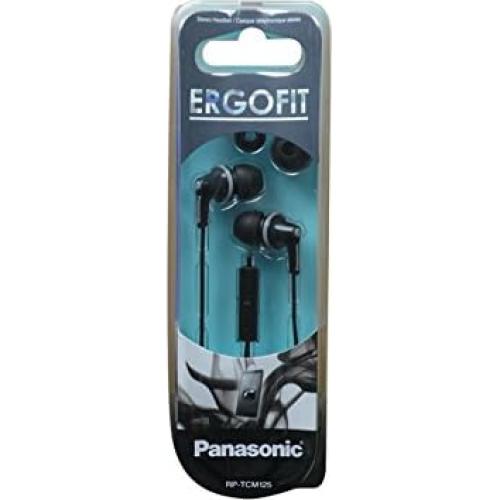 Auriculares con cable Panasonic ErgoFit RP-TCM125-K Negro