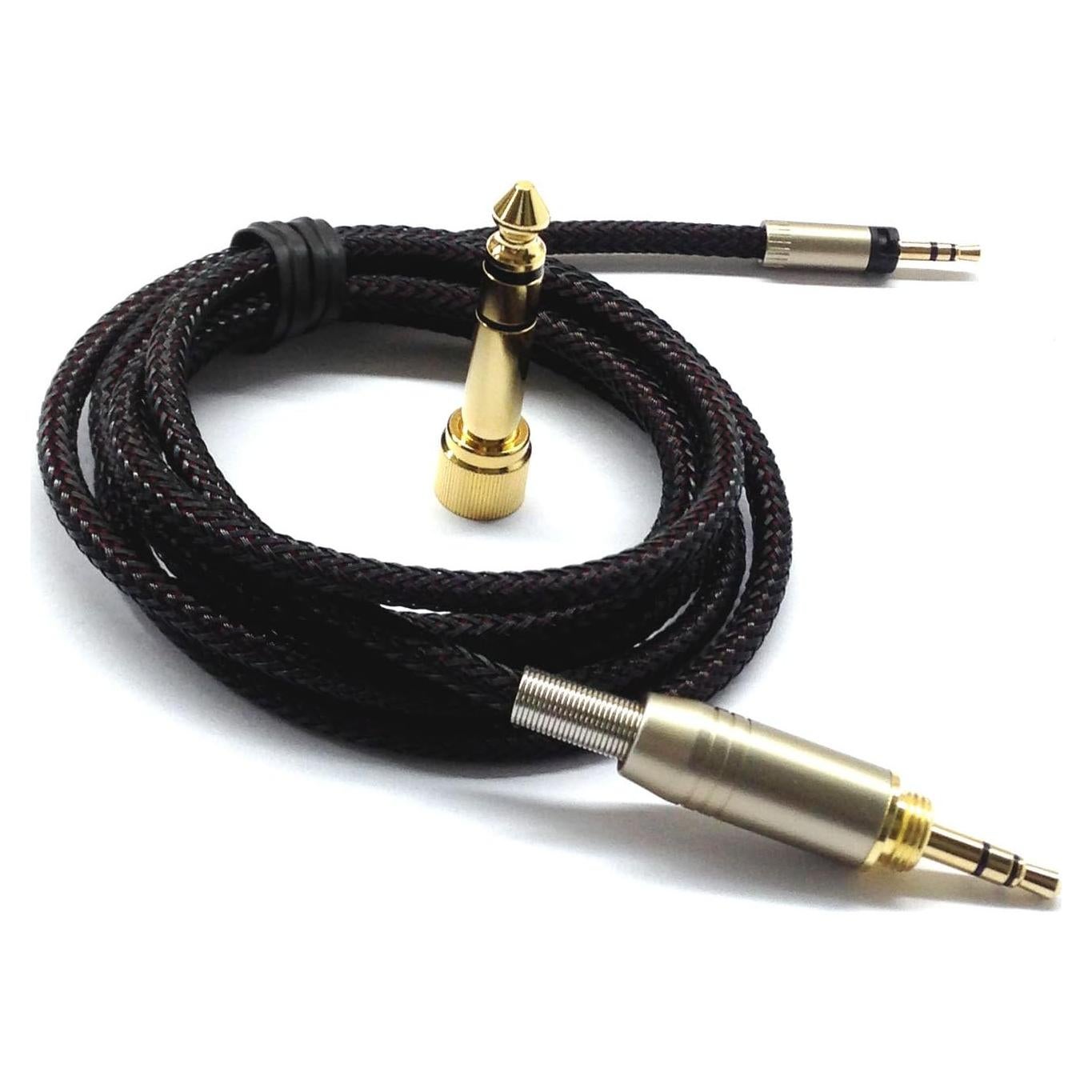 Cable de audio de reemplazo NewFantasia 1.2m para Sennheiser
