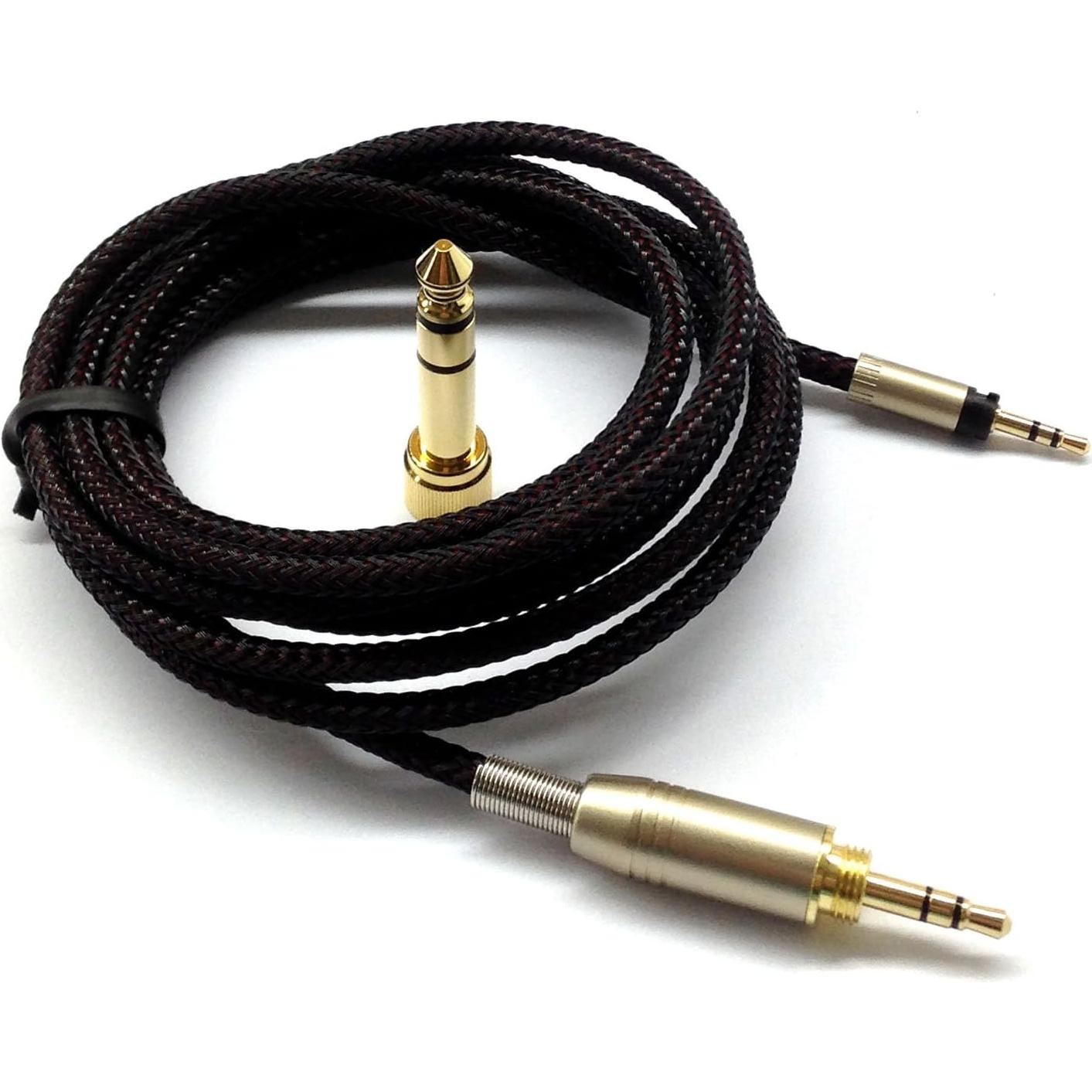 Cable de audio de reemplazo NewFantasia 1.2m para Sennheiser
