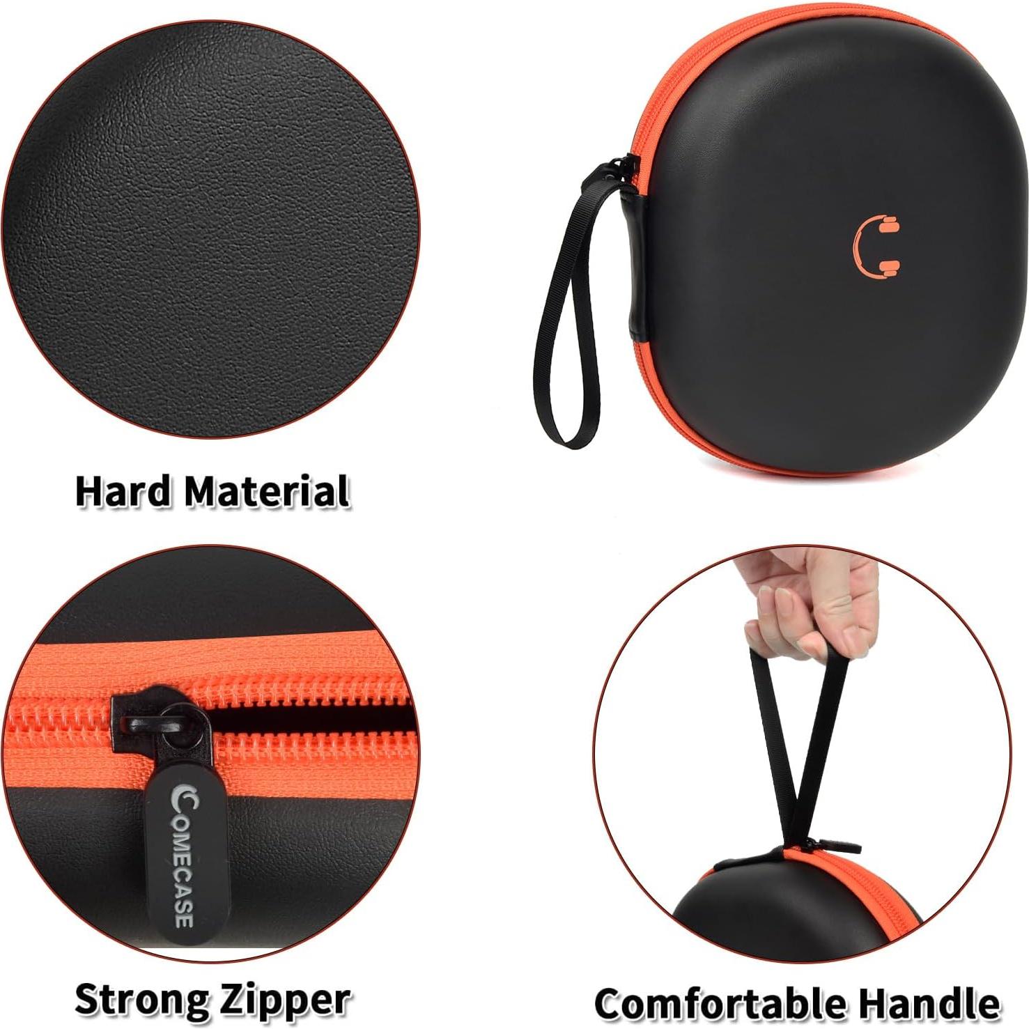 Funda Dura para Auriculares Bluetooth COMECASE - Negro