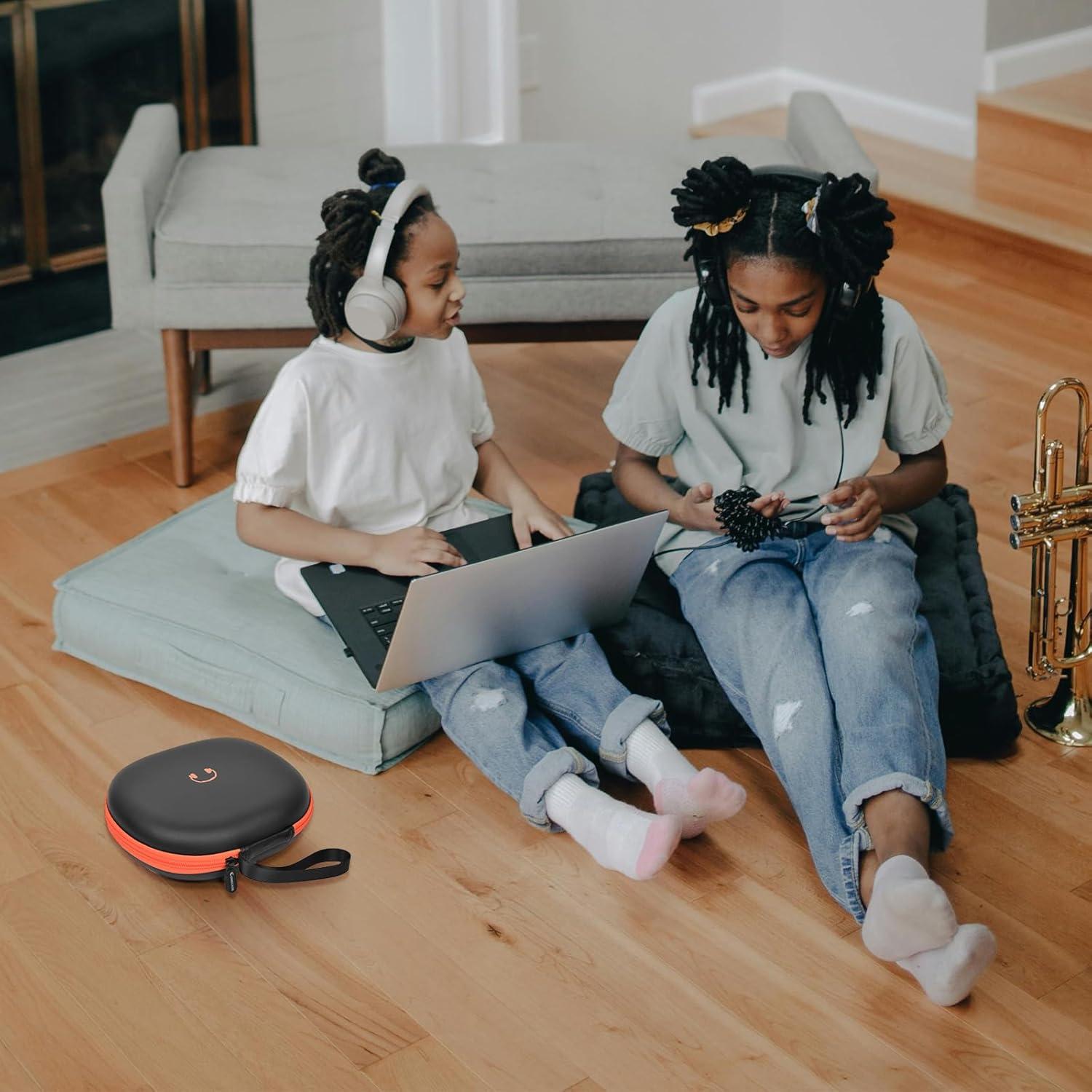 Funda Dura para Auriculares Bluetooth COMECASE - Negro