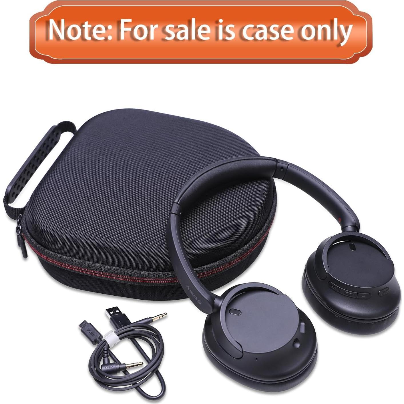 Funda LTGEM para Auriculares Sony WH-CH720N/WH-CH520, Negro