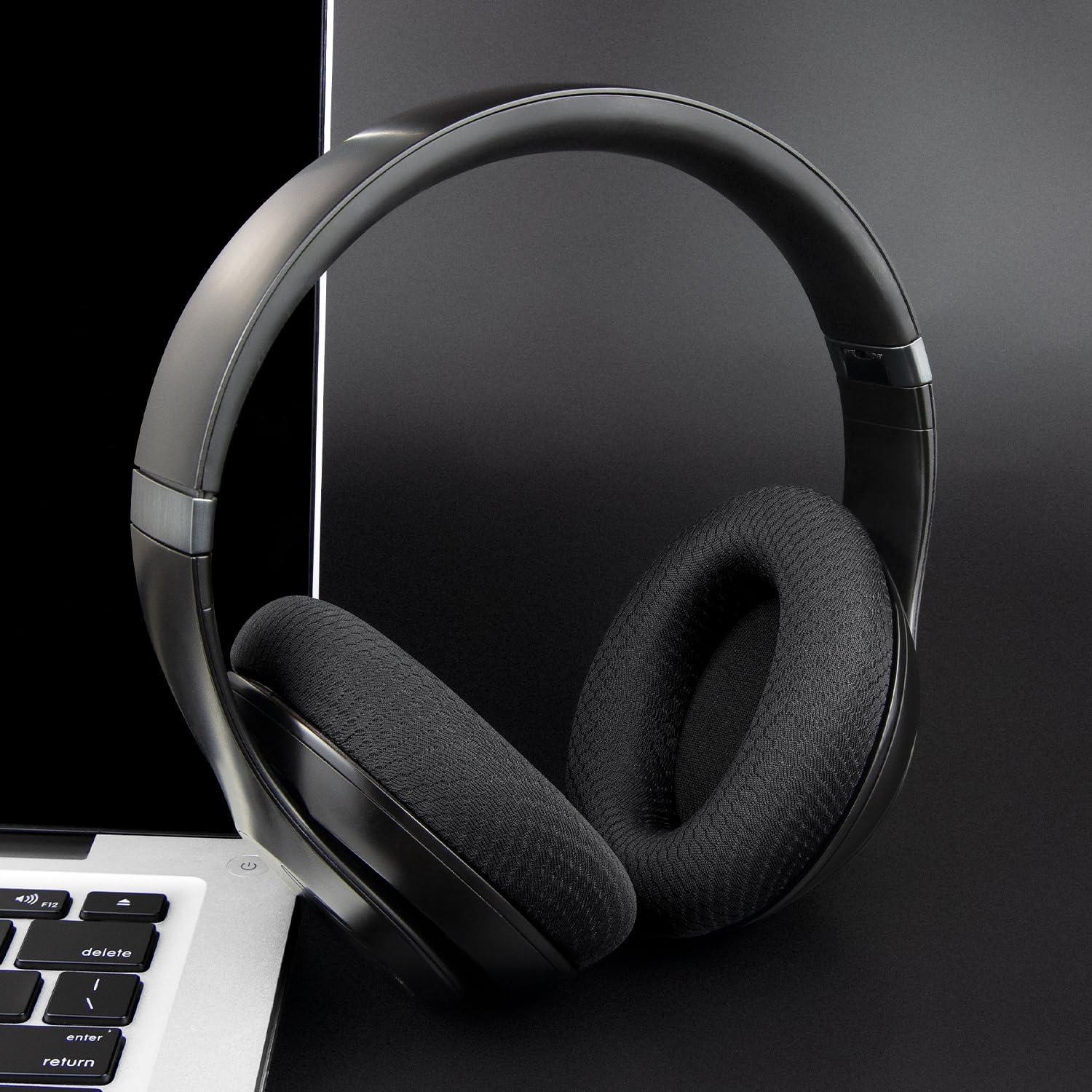 Almohadillas de Gel Refrigerante SOULWIT para Auriculares Beats Studio Pro - Negro