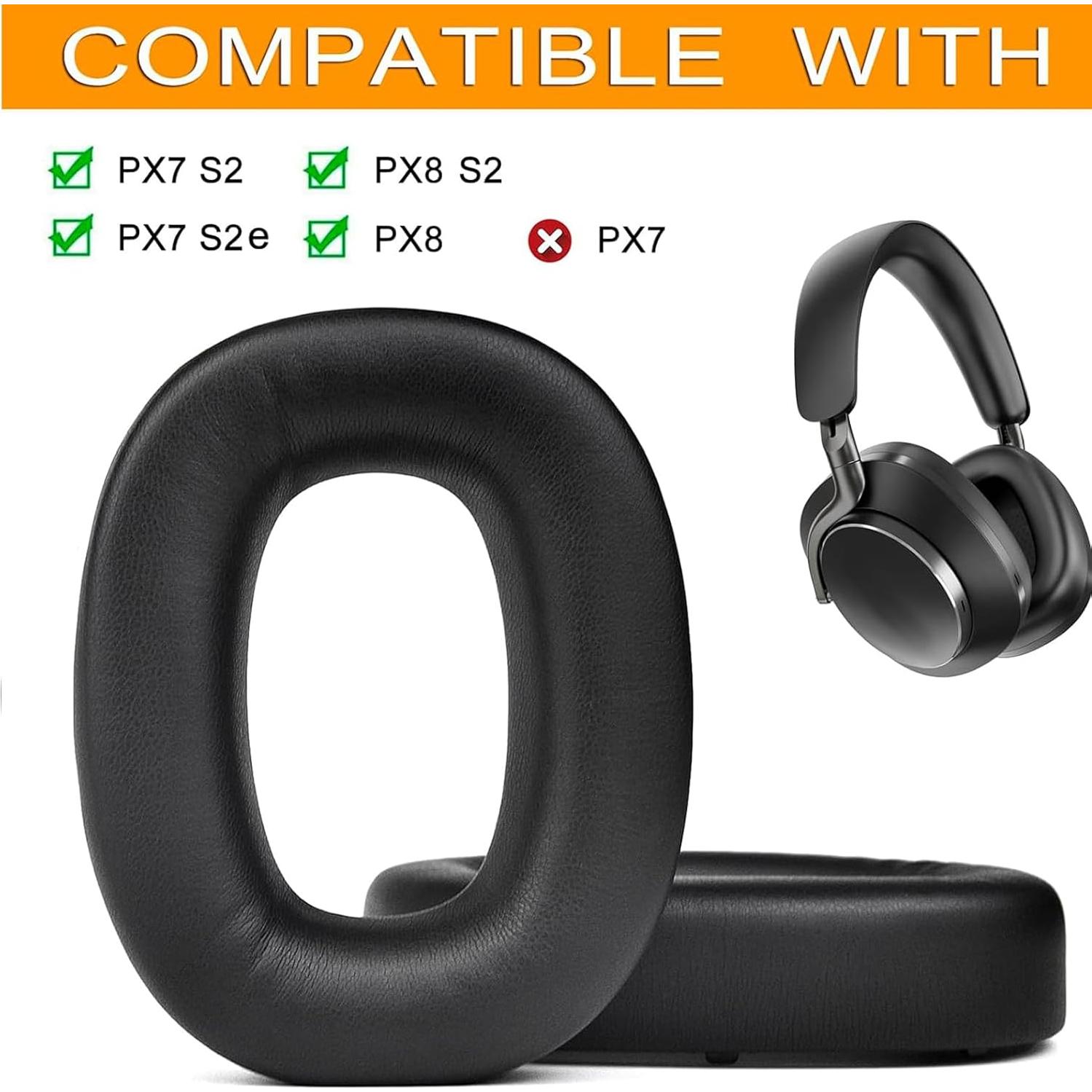 Almohadillas de Repuesto Bowers & Wilkins PX7 S2 Negro