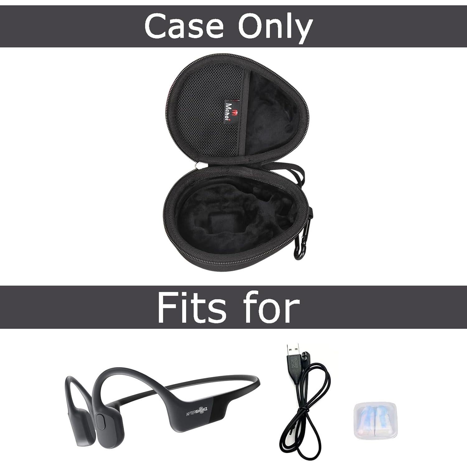 Funda Dura Mchoi para Auriculares AfterShokz - Negro